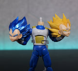3D Printed Conversion Joint - SHF Ver.2 Vegeta Heads to Daima Vegeta Body (1st Batch Edition)