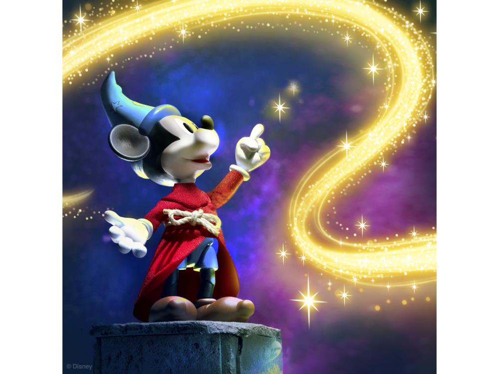 Disney Ultimates Fantasia Sorceror's Apprentice Mickey Mouse Action Figure