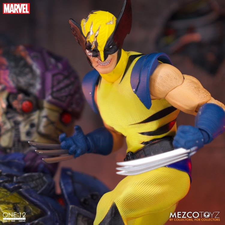 Mezco One:12 Collective Wolverine Deluxe Steel Box Edition from X 