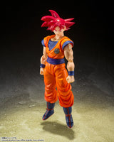 (Pre-Order July 2024) S.H. Figuarts Super Saiyan God Son Goku - Saiyan God of Virtue from Dragon Ball Super