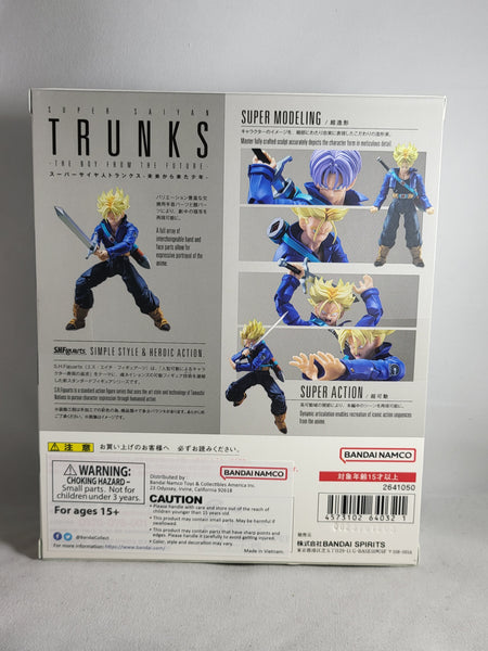 Dragon Ball Z Super Saiyan Trunks The Boy from the Future S.H.Figuarts  Action Figure