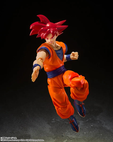 Goku super hotsell saiyan god toy