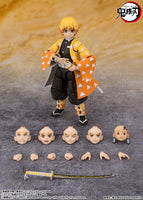 S.H. Figuarts Zenitsu Agatsuma from "Demon Slayer: Kimetsu no Yaiba"
