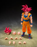 S.H. Figuarts Super Saiyan God Goku (God Aura) from Dragon Ball Super
