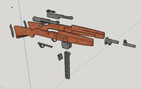 Dstar Arms - SIG MKMO 1/12th Scale Rifle