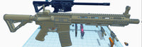 Dstar Arms - MW2 M4A1 1/12th Scale Rifle