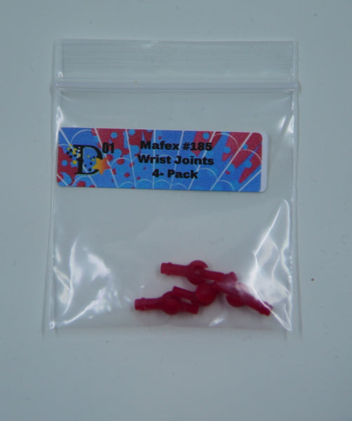 3D Printed Mafex Classic Spider-Man #185 Wrist Joints (4-Pack) Ver. 3