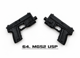 Dstar Arms - 64. MGS2 USP 1/12th Scale Pistols