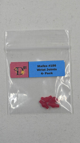 3D Printed Mafex Scarlet Spider-Man #186 Wrist Joints (4-Pack)