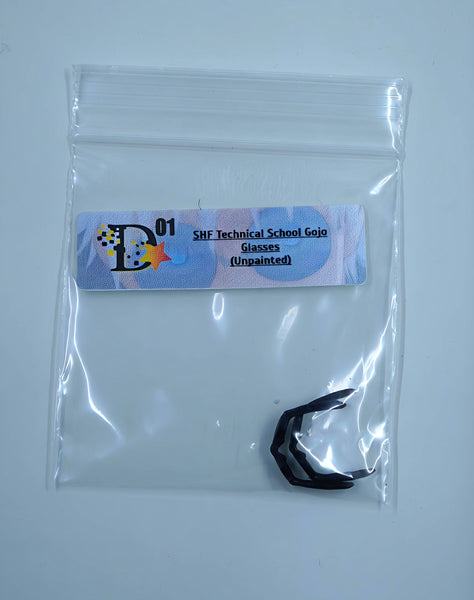 3D Printed S.H. Figuarts Gojo Technical School Glasses (Replacement)