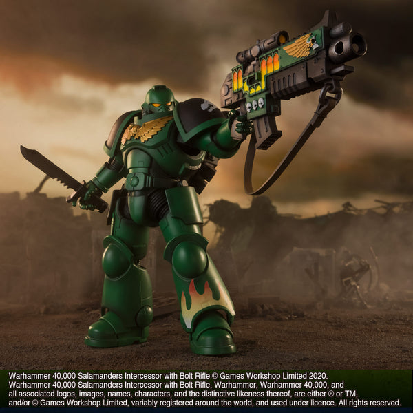 Bandai SALAMANDERS INTERCESSOR from Warhammer 40K