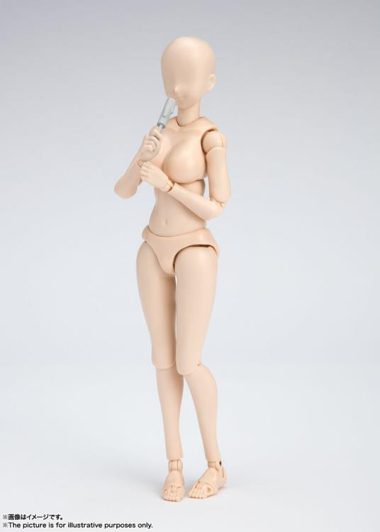 S.H.Figuarts DX Body-chan Kentaro Yabuki Set (Pale Orange