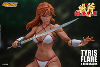 Storm Collectibles Tyris Flare and Blue Dragon 1/12 Scale Figure Set from Golden Axe