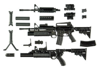 Little Armory (LA100) M4A1 and M203 Model Kit