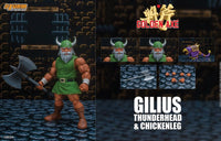 Storm Collectibles Gilius Thunderhead & Chickenleg 1/12 Scale Figure Set from Golden Axe